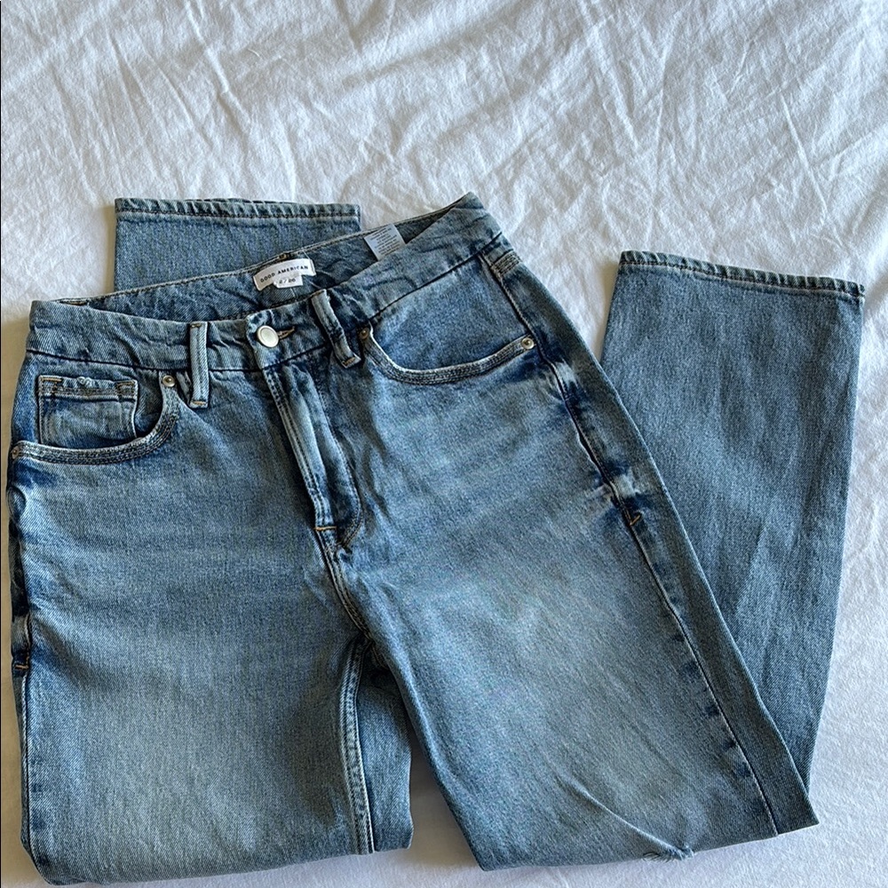 Good American straight jeans